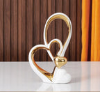 Heart-Shaped Modern Minimalist Decor - Luxury Home Accent for Living Room, Entryway, Wine Bar & TV Cabinet